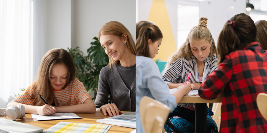 Diferencia entre clases particulares y academias de refuerzo